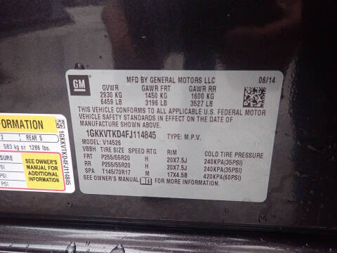 2015 GMC Acadia Denali