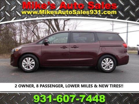 2017 Kia Sedona for sale at Mike's Auto Sales in Shelbyville TN