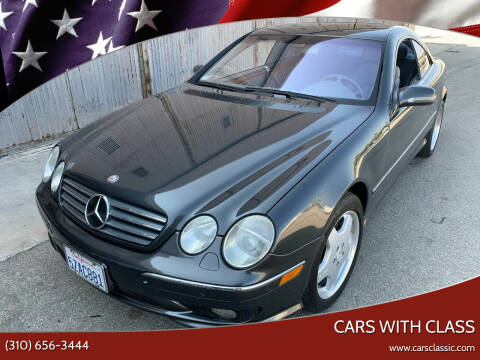 2002 Mercedes-Benz CL-Class for sale at CARS WITH CLASS in Santa Monica CA