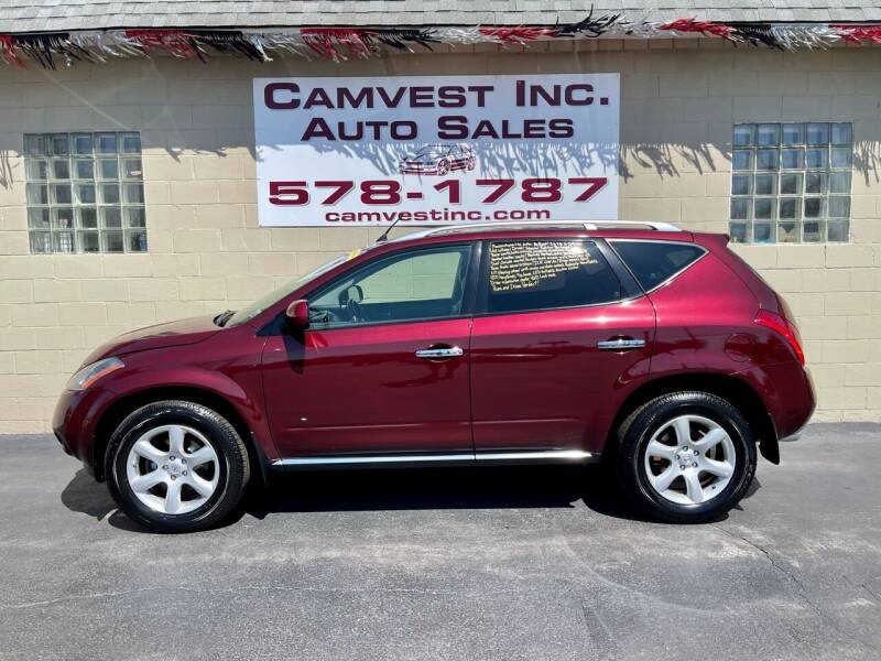 2006 Nissan Murano for sale at Camvest Inc. Auto Sales in Depew NY