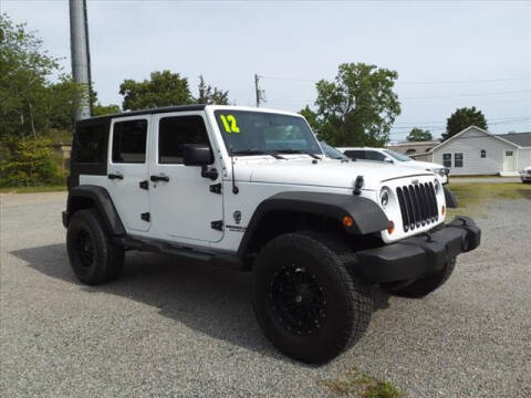 2012 Jeep Wrangler Unlimited for sale at Auto Mart in Kannapolis NC