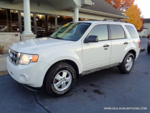 2012 Ford Escape for sale at DEALS UNLIMITED INC in Portage MI