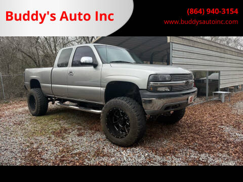 2000 Chevrolet Silverado 1500 for sale at Buddys Auto Inc in Pendleton SC