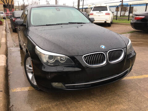 2010 BMW 5 Series for sale at TETCO AUTO SALES  / TETCO FUNDING in Dallas TX