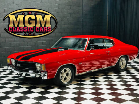 1972 Chevrolet Chevelle for sale at MGM CLASSIC CARS in Addison IL