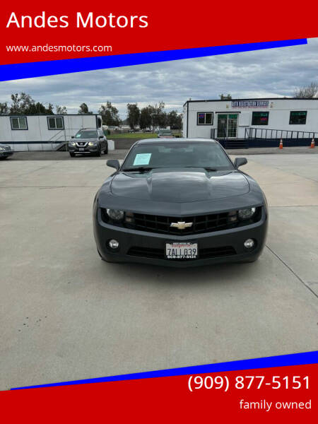 2013 Chevrolet Camaro for sale at Andes Motors in Bloomington CA
