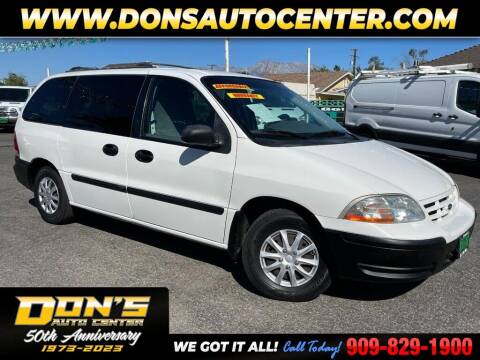 2000 Ford Windstar for sale at Dons Auto Center in Fontana CA