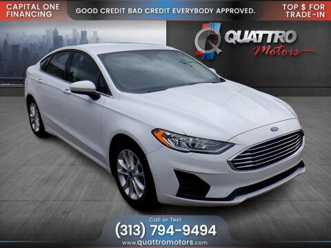 2019 Ford Fusion for sale at Quattro Motors in Redford MI