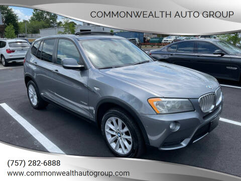 2011 BMW X3 for sale at Commonwealth Auto Group in Virginia Beach VA