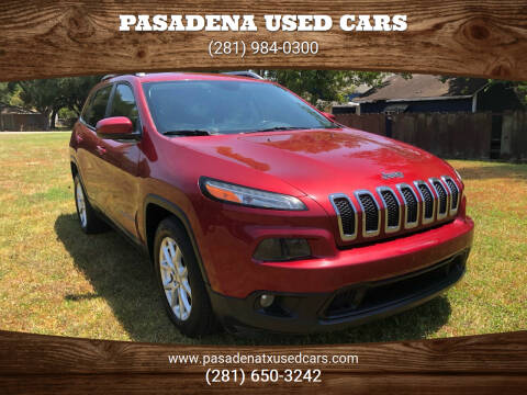 2014 Jeep Cherokee for sale at Pasadena Used Cars in Pasadena TX