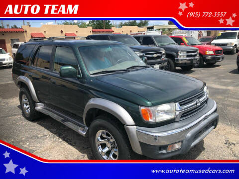 2002 Toyota 4Runner for sale at AUTO TEAM in El Paso TX