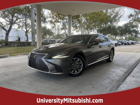 2018 Lexus LS 500 for sale at University Mitsubishi in Davie FL