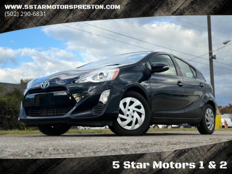 2016 Toyota Prius c Two