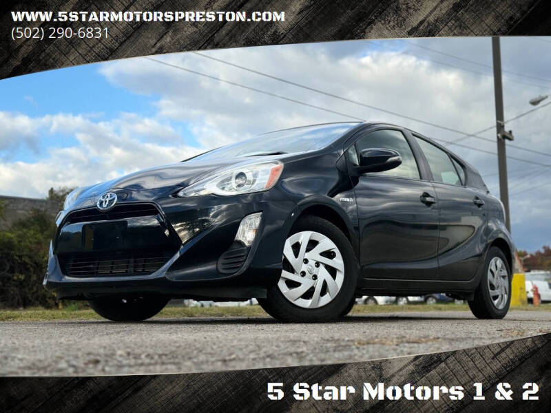 2016 Toyota Prius c Two