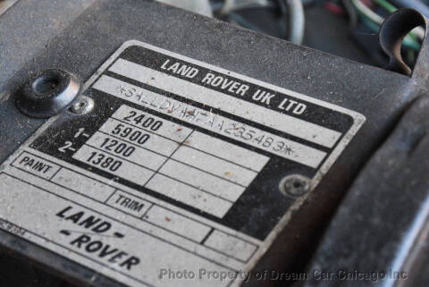 1984 Land Rover Defender