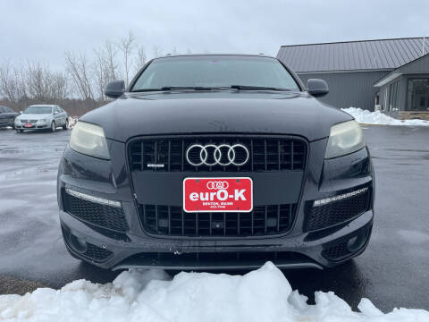 2013 Audi Q7 for sale at eurO-K in Benton ME