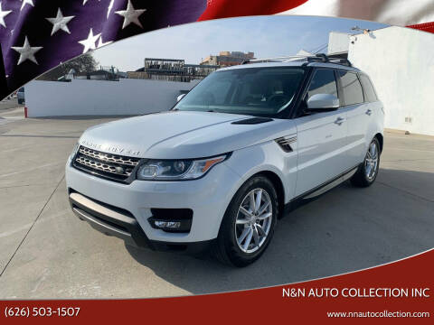 2016 Land Rover Range Rover Sport for sale at n&n auto collection inc in Pasadena CA