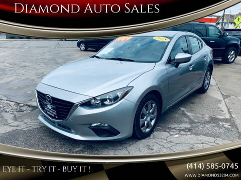 2015 Mazda MAZDA3 for sale at DIAMOND AUTO SALES LLC in Milwaukee WI