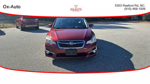 2016 Subaru Impreza 2.0i Premium