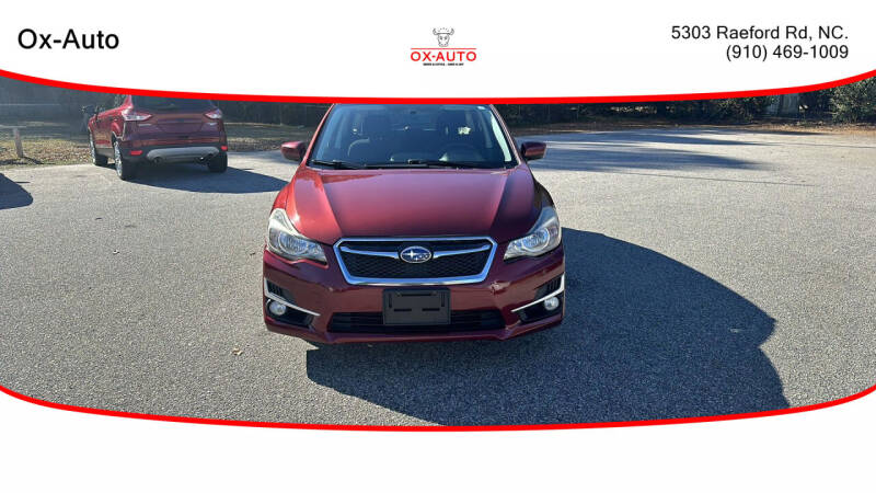 2016 Subaru Impreza 2.0i Premium