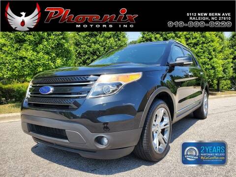 2013 Ford Explorer for sale at Phoenix Motors Inc in Raleigh NC