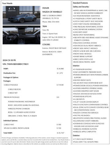 2024 Mazda CX-50 2.5 S Premium