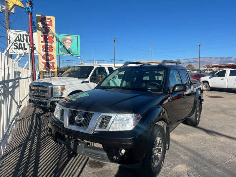 2017 Nissan Frontier for sale at Robert B Gibson Auto Sales INC in Albuquerque NM