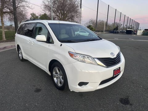 2011 Toyota Sienna for sale at R&A Auto Sales, inc. in Sacramento CA