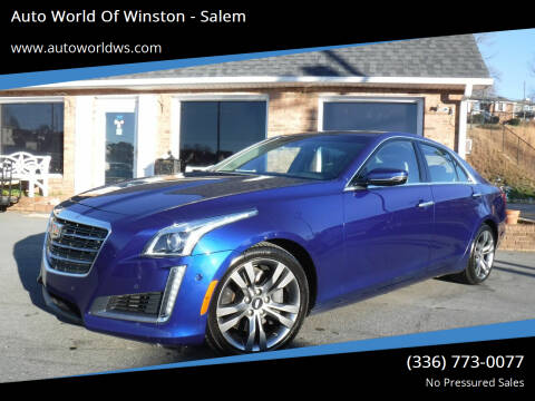 2015 Cadillac CTS for sale at Auto World Of Winston - Salem in Winston Salem NC