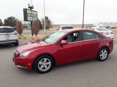 2014 Chevrolet Cruze for sale at More-Skinny Used Cars in Pueblo CO