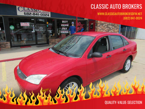 2007 Ford Focus for sale at Classic Auto Brokers in Haltom City TX