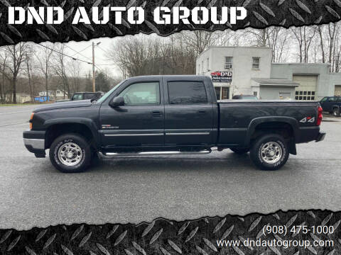 2005 Chevrolet Silverado 2500HD for sale at DND AUTO GROUP in Belvidere NJ
