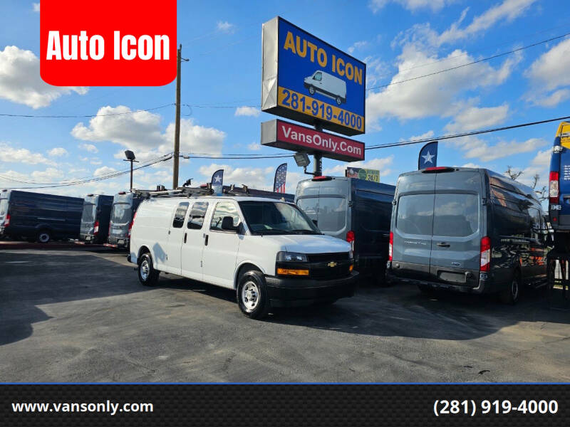 2021 Chevrolet Express for sale at Auto Icon in Houston TX