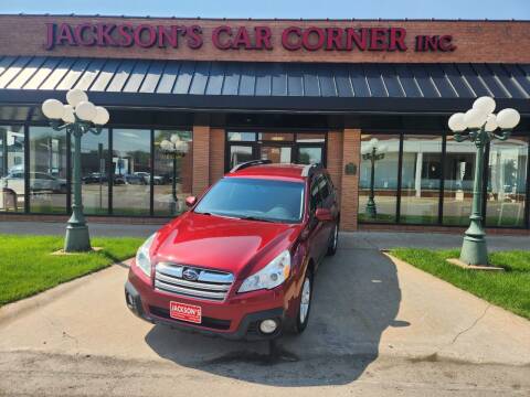 2014 Subaru Outback for sale at Jacksons Car Corner Inc in Hastings NE