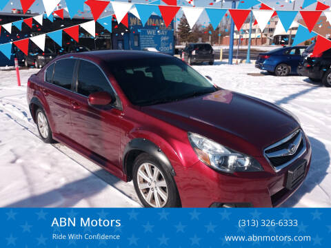 2012 Subaru Legacy for sale at ABN Motors in Redford MI