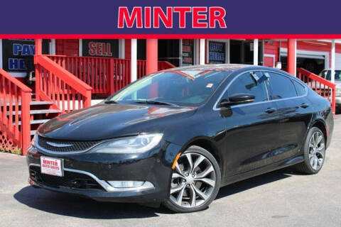 2015 Chrysler 200 for sale at Minter Auto Sales in South Houston TX