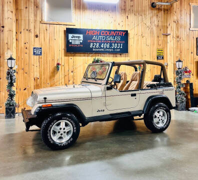 1994 Jeep Wrangler for sale at Boone NC Jeeps-High Country Auto Sales in Boone NC