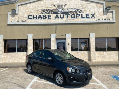 2016 Chevrolet Sonic for sale at CHASE AUTOPLEX in Lancaster TX