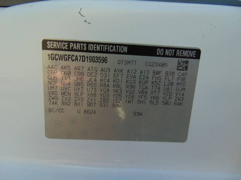 2013 Chevrolet Express 2500