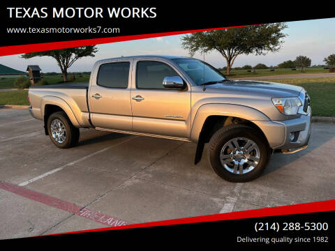 2014 Toyota Tacoma for sale at TEXAS MOTOR WORKS in Arlington TX