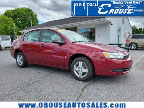 2004 Saturn Ion for sale at Joe and Paul Crouse Inc. in Columbia PA