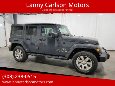 2018 Jeep Wrangler JK Unlimited for sale at Lanny Carlson Motors in Kearney NE
