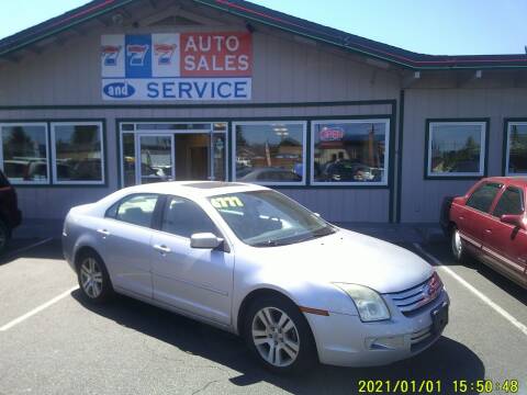 2009 Ford Fusion for sale at 777 Auto Sales and Service in Tacoma WA
