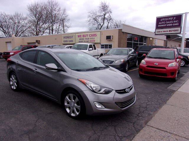 2012 Hyundai Elantra for sale at Gregory J Auto Sales in Roseville MI