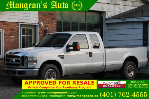 2008 Ford F-250 Super Duty for sale at Mongeon's Auto in North Smithfield RI