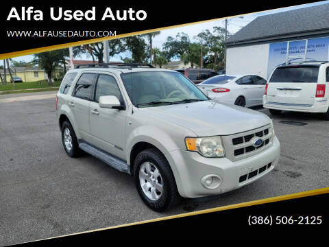 2008 Ford Escape for sale at Alfa Used Auto in Holly Hill FL