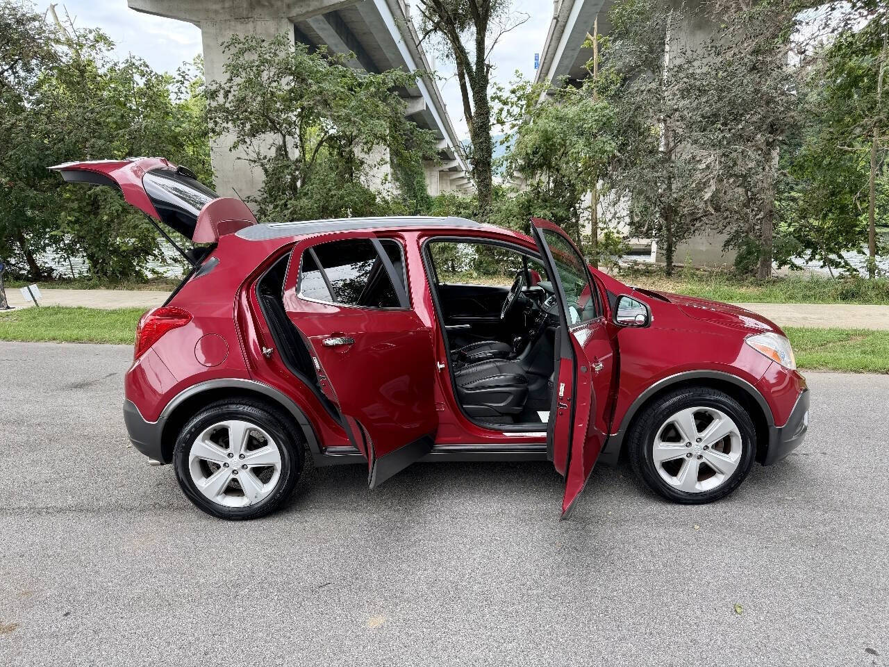 Red 2015 Buick Encore Base Base 4dr Crossover 2