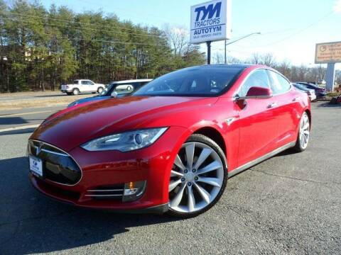2013 Tesla Model S for sale at AUTOTYM INC in Fredericksburg VA