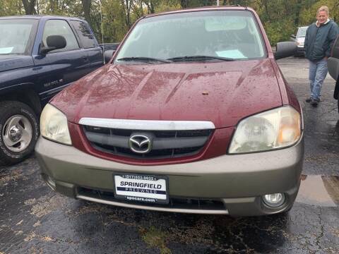 2003 Mazda Tribute for sale at SPRINGFIELD PRE-OWNED in Springfield IL