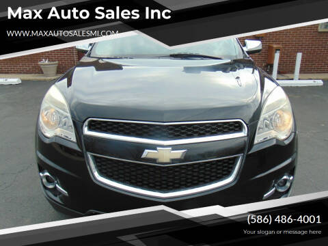 2010 Chevrolet Equinox for sale at Max Auto Sales Inc in Warren MI